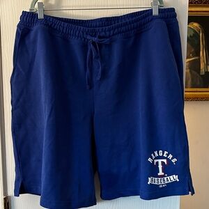 Men's Texas Rangers Darius Rucker Collection Fanatics Royal Color Shorts 2X New